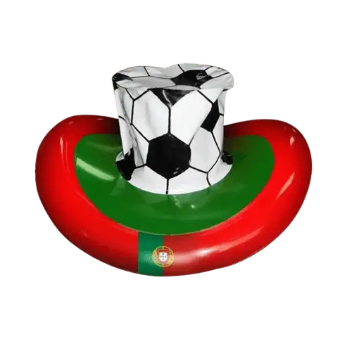 sombrero hinchable personalizado